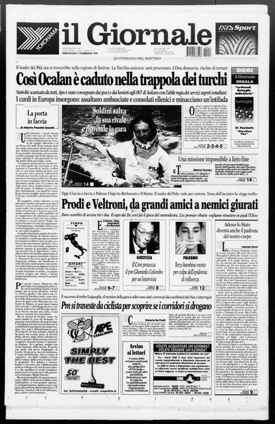 Il giornale : quotidiano del mattino